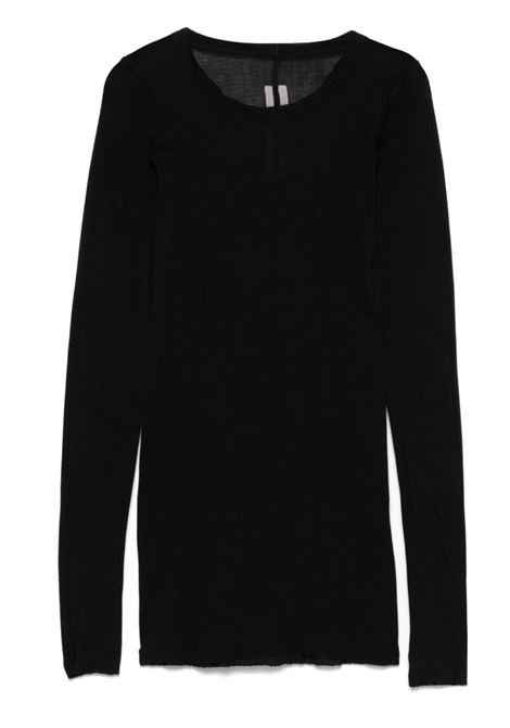 Top a maniche lunghe in nero Rick owens - donna